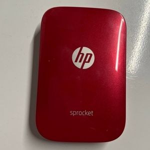 NEW!!!! HP Sprocket Digital Instant Photo Printer Red 1st Edition